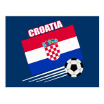 Équipe de football de la Croatie Carte Postale