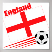 Équipe de football de l'Angleterre Posters