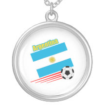 Équipe de football de l'Argentine Pendentif Personnalisé