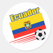 Équipe de football de l'Equateur Autocollant