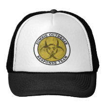 Équipe de réponse de manifestation de zombi (Bioha Casquettes De Camionneur