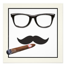 Équipe la fête d'anniversaire de moustache bristols personnalisés