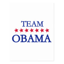 Équipe Obama 2012 Cartes Postales