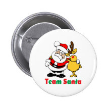 Équipe père Noël de Noël Badge