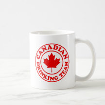 Équipe potable canadienne tasse à café