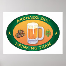 Équipe potable d'archéologie poster