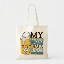 Équipe potable de golf sac