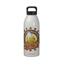 Équipe potable de rugby bouteille d'eau