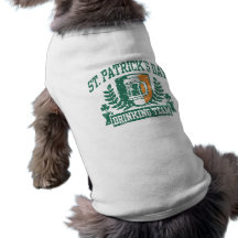 Équipe potable du jour de St Patrick Vêtement Pour Animal Domestique