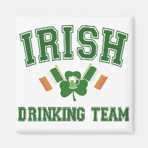 Équipe potable irlandaise aimants pour réfrigérateur