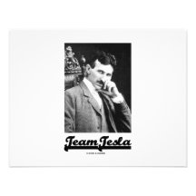 Équipe Tesla (Nikola Tesla) Faire-part