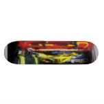 Équipement de lutte contre l'incendie skateboard customisable