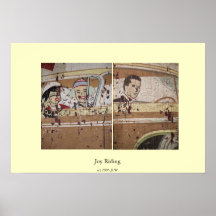 Équitation de joie posters