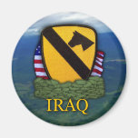ęr aimant de vétérans de cav d'air de l'Irak de ca
