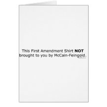 ęr Amendement non apporté par McCain/Feingold Carte De Vœux