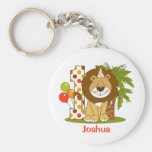 Ęr anniversaire de lion mignon porte-clefs