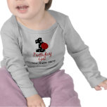 ęr Fille d'anniversaire - Madame Bug - 1 - coccine T-shirt
