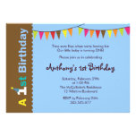 ęr Invitation de fête d'anniversaire pour des enfa