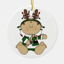 Ęr Noël du bébé Décoration De Noël