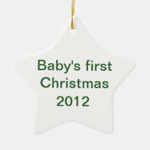 Ęr Noël du bébé Décoration De Noël