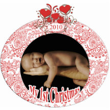 Ęr Noël du bébé Découpage En Acrylique