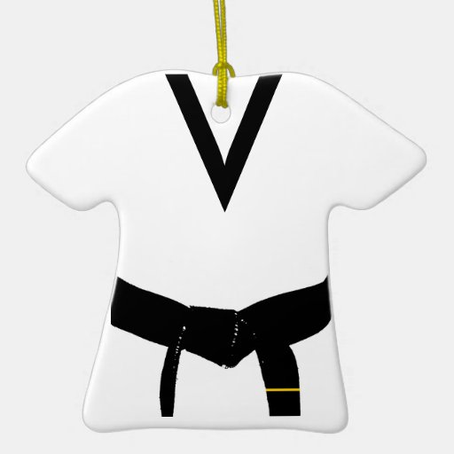 ęr Ornement d'uniforme de ceinture noire de degré