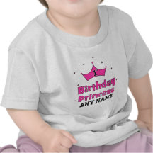 ęr Princesse d'anniversaire !  avec la couronne ro T-shirts