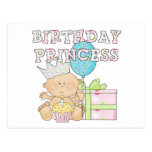 ęr Princesse With Crown Tshirts d'anniversaire Carte Postale