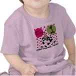 Ęr T-shirt personnalisé d'anniversaire de vache ro
