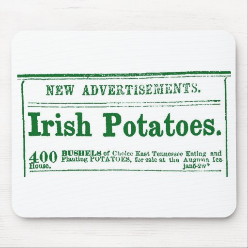 Ère irlandaise de guerre civile de publicité de jo tapis de souris