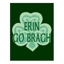 Erin vont Bragh Carte Postale