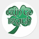 Erin vont Bragh v5 Adhésif Rond