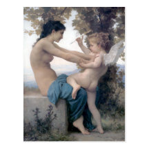 Eros de contre de défendeur de Se de Bouguereau -  Carte Postale