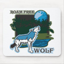 Errez le loup libre tapis de souris