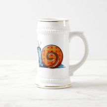 Escargot astucieux tasse à café