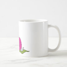 escargot drôle mug à café