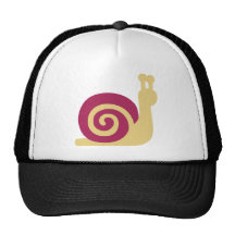 Escargot mignon casquette de camionneur