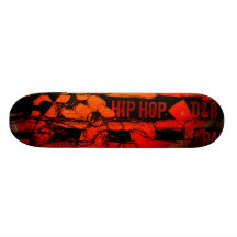 Esclave à la planche à roulettes du hip hop D&B