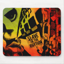Esclave au rythme Mousepad Tapis De Souris