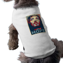 Espoir de Jésus-Christ Tee-shirt Pour Toutou