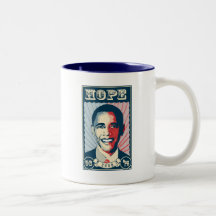 ESPOIR OBAMA MUG À CAFÉ