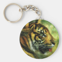 Esprit de l'art Keychain de tigre Porte-clefs