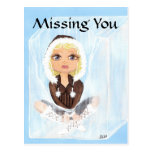 Esquimau en glace Quantum Cutie vous manquant Cartes Postales