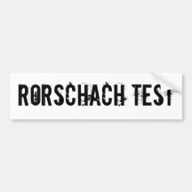 Essai de Rorschach Autocollant Pour Voiture