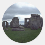 essai Stonehenge, formation de 5 horizons de roche Autocollants