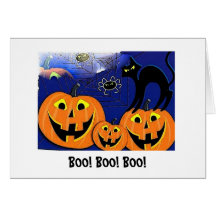 Essayez d'être carte effrayante de Halloween