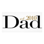 Est 2010 de papa cartes avec photo