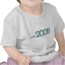 est. Bleu 2008 T-shirt