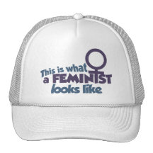 Est c'à ce qu'un féministe ressemble casquette