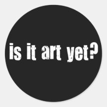 Est-ce art encore ? adhésifs